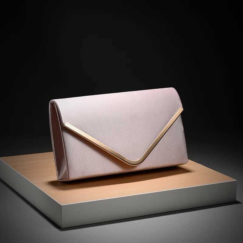 European and American ladies evening bag socialite style flip bag metal chain clutch bag evening dress bag H251027