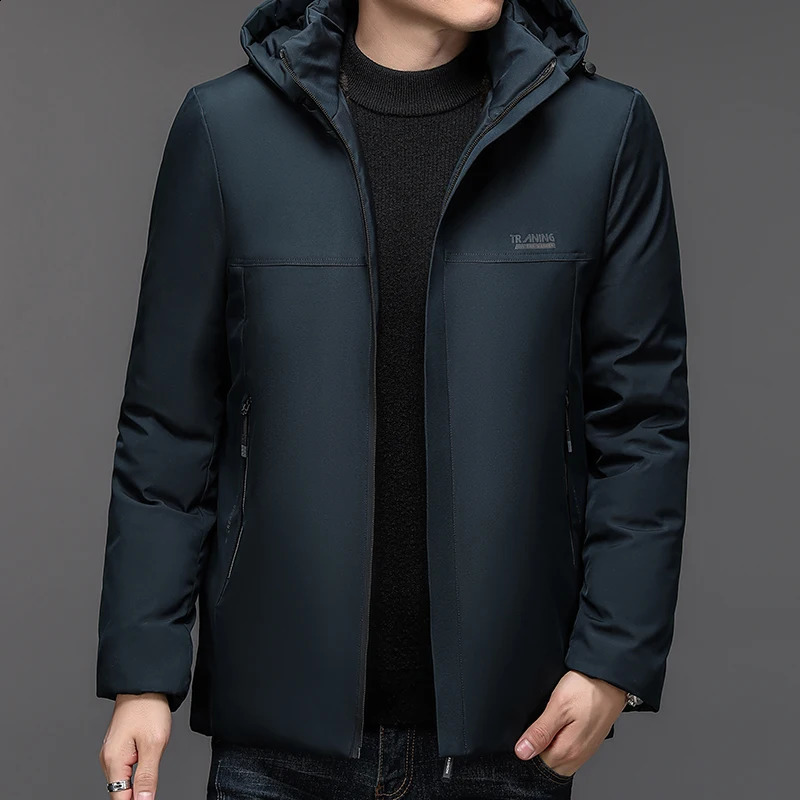 Men Casual Cottonpadded Jacket Windproof Warm Wear Resistant Fashion Highquality Fabric Crisp Comfortable Skin Friendly 251027