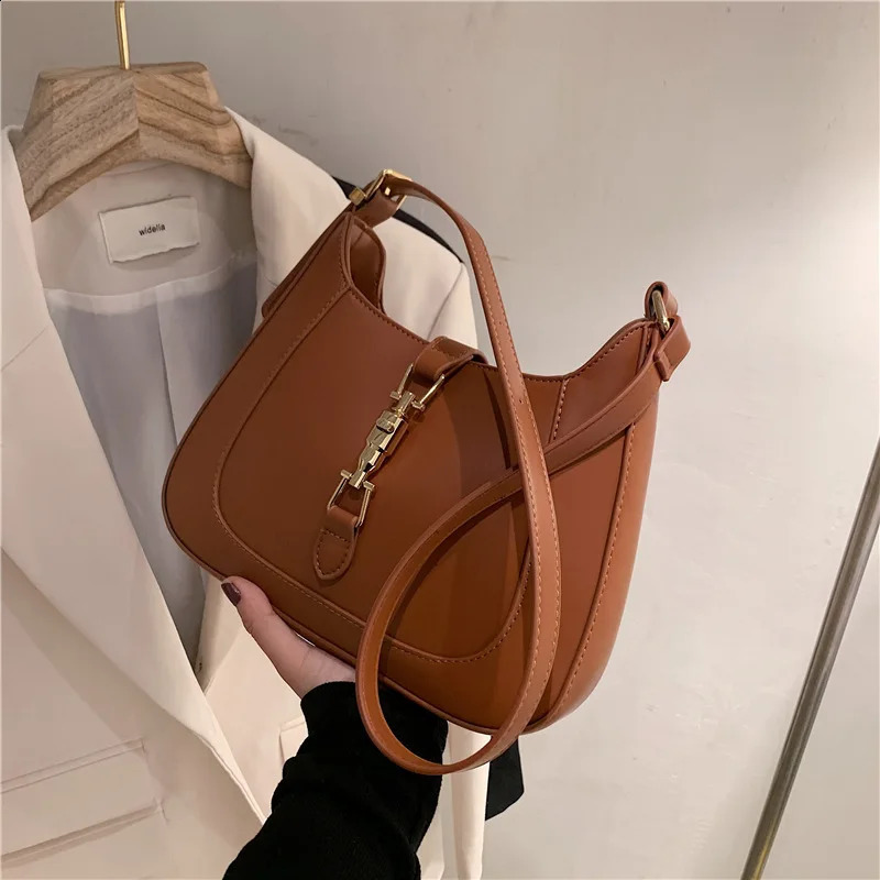 Top Quality Purses and Handbags Leather Shoulder Crossbody Bags for Women Dual Straps Underarm Sac A Main 251018