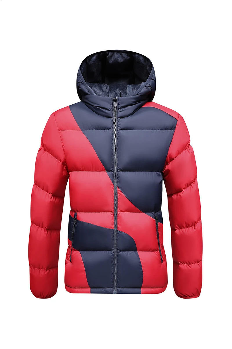 Winter Mens Casual Jacket Cotton Coat Climbing Hunting Hooded Warm Man Parka 251027