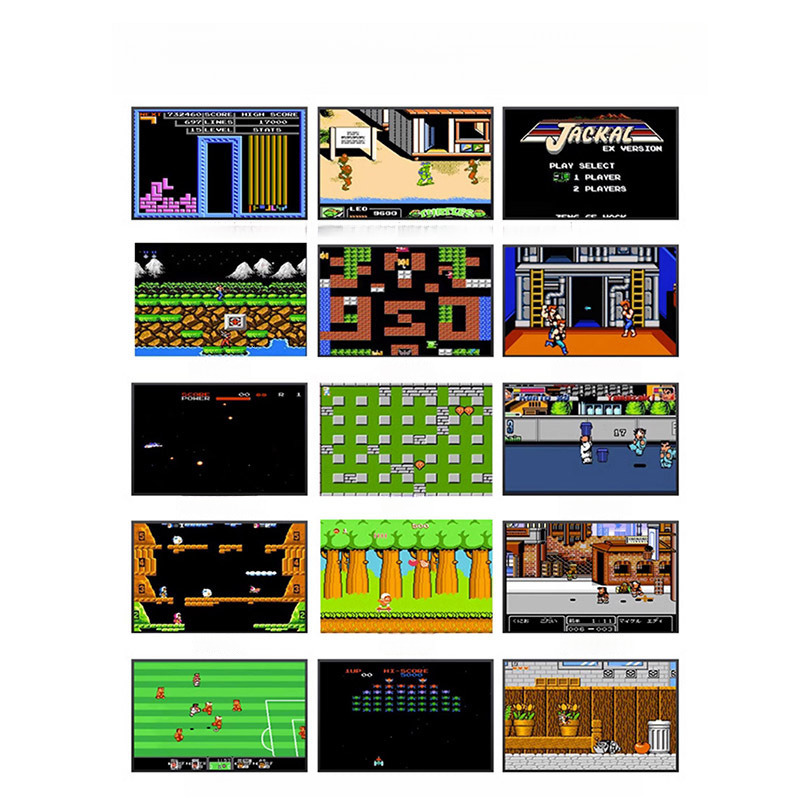 G5 nostalgic macaron multi-color handheld game console, mini arcade, 500 games, high-definition screen charging handheld device