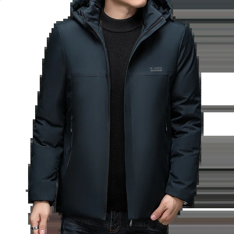 Men Casual Cottonpadded Jacket Windproof Warm Wear Resistant Fashion Highquality Fabric Crisp Comfortable Skin Friendly 251027