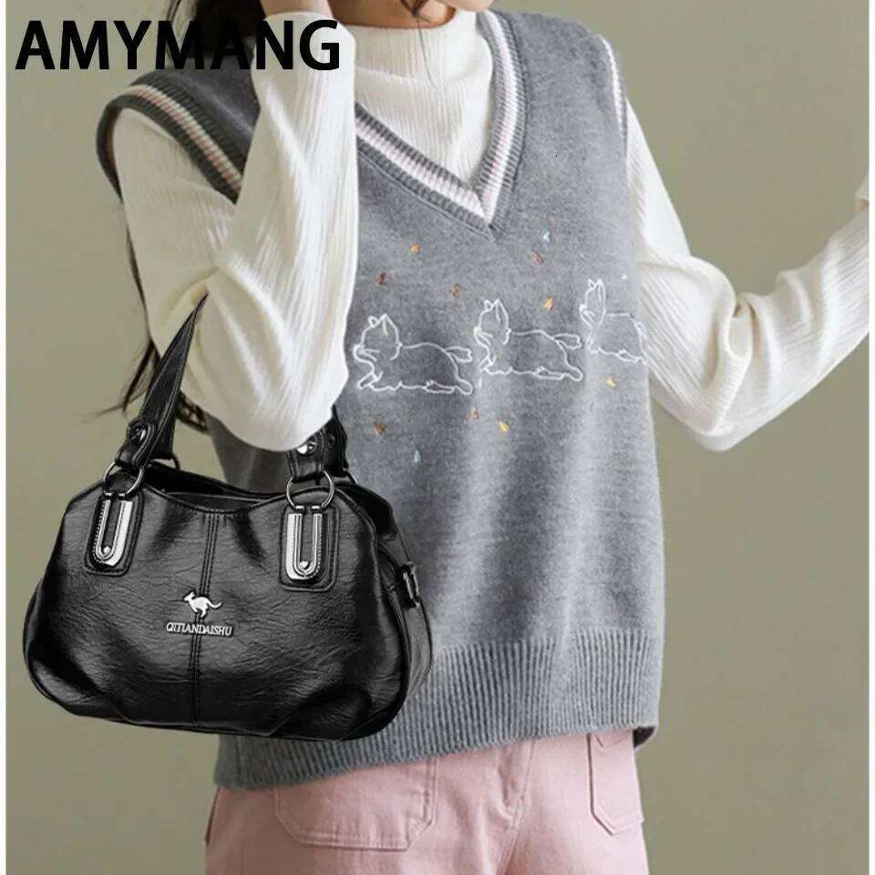 Designer Bags 3 Layers Large Capacity High Quality Designer Handbags Soft Leather Ladies Shoulder Crossbody Bag For Women Sac Hot Selling