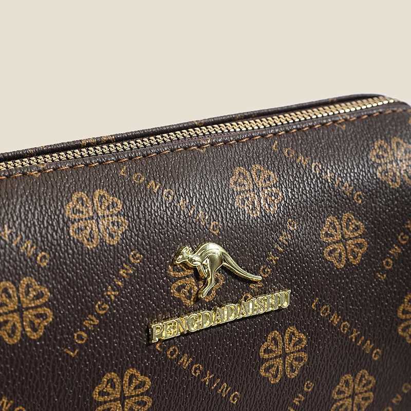 Fashionable trendy ladies singleshoulder bag 2025 new model large capacity singleshoulder bag retro womens bag for commutingW251028