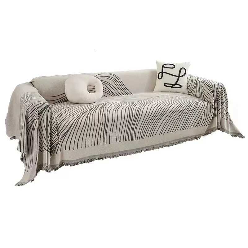 Home Camping Blanket Tapestry Bedspread Nordic Home Decor Leisure Sofa Cover Tassel Line Blanket Wild Tent Ornament Blanket C251028