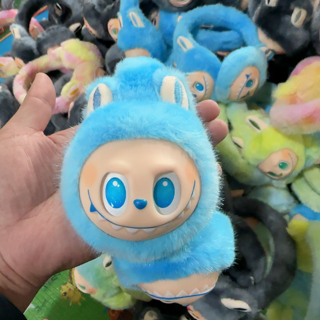 Kawaii Labubu Plush Earmuffs Ultra-Soft Monster Headband, Warm Winter Ear Protection, 10+ Candy Colors