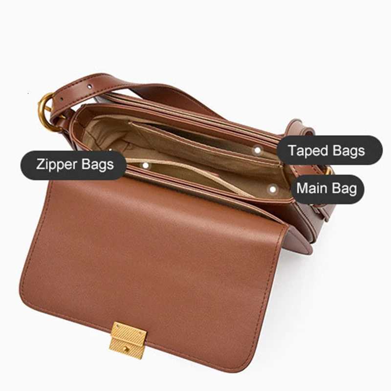 Cowhide Womens Bag 2024 New Genuine Leather Fashion Women Shoulder Bags High Quality Luxury Female Crossbody Bag 2126W251028