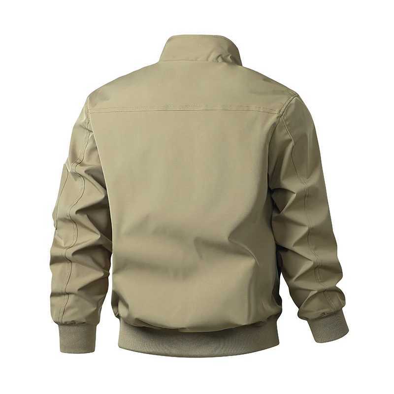 Winter Men Bomber Jackes Coat Mens Autumn Warm Windbreaker Jackets Man Outdoor Fashion Casual Coat Stand Slim Jacket Male J251028