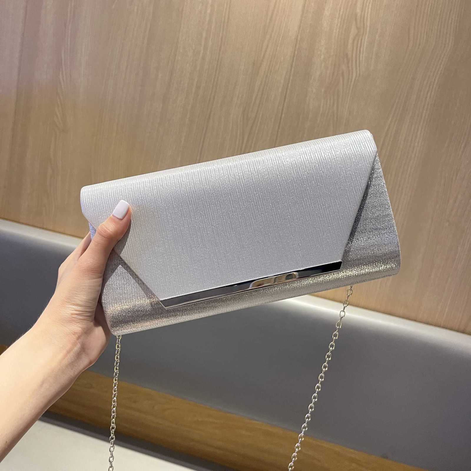 Ladies Flannel Envelope Clutch Bag Fashionable European American Style Allmatch Bridal Party Evening Dinner Bag H251027