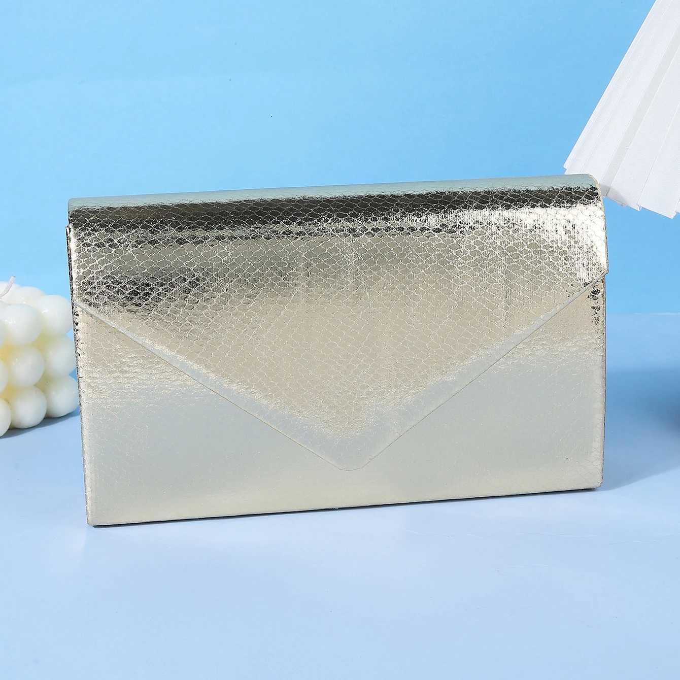 Senior Ladies Fashion Evening Gown Bag with Metal Chain Single Shoulder Satchel for Marriage Party Dinner H251027