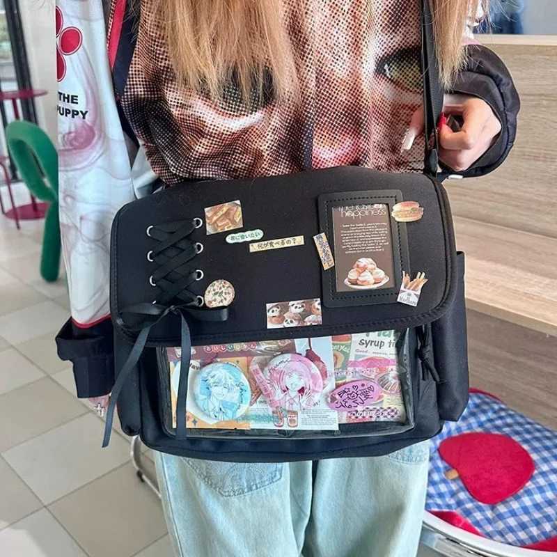 Japanese Original Niche Design Handbag College Style Versatile Shoulder Bag Fashion Trend Crossbody Bag Y2K Ulzzang Ita BagW251028