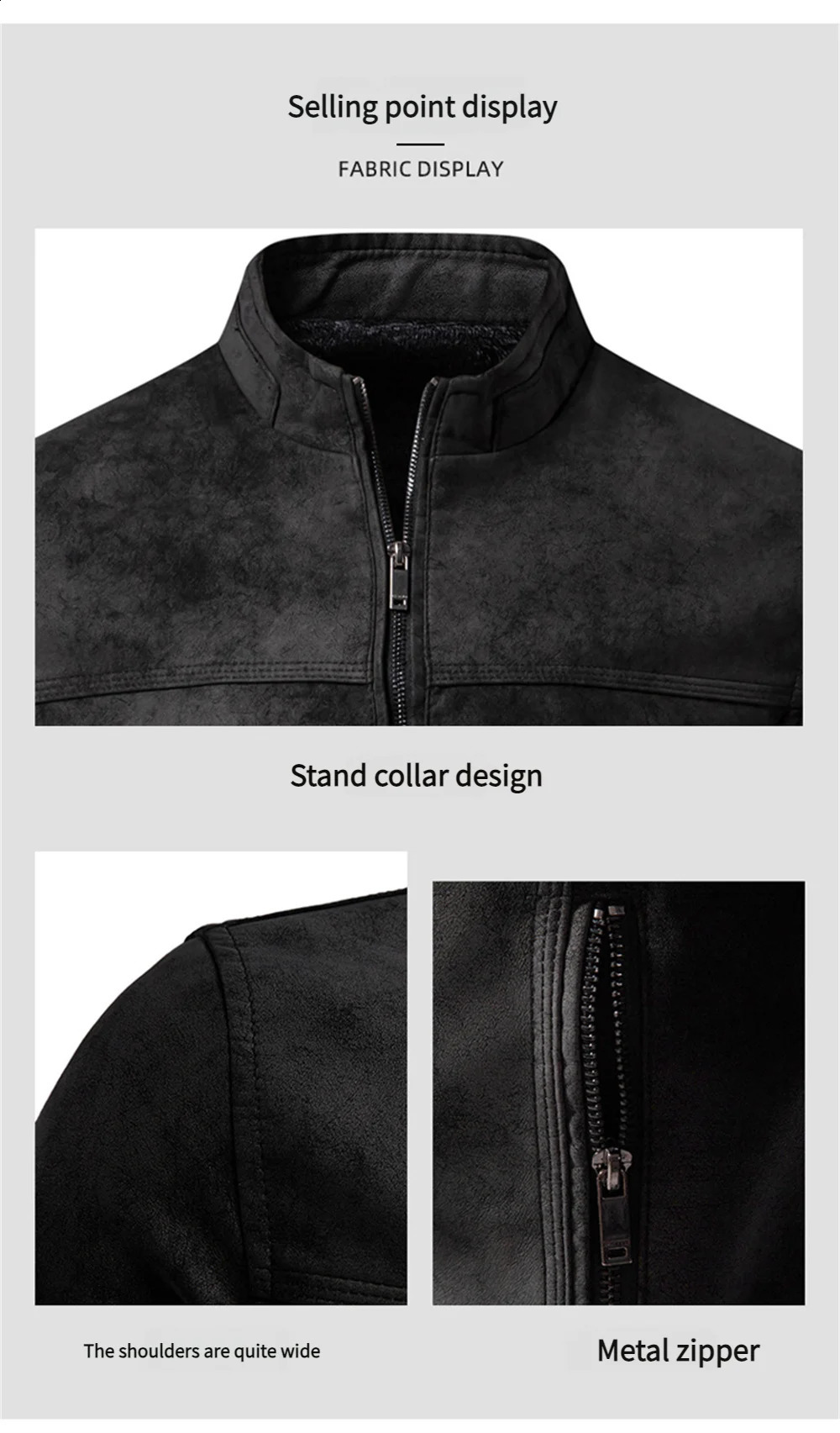 Spring and Autumn vintage leather jacket for men synthetic front fashionable motorcycle 251015