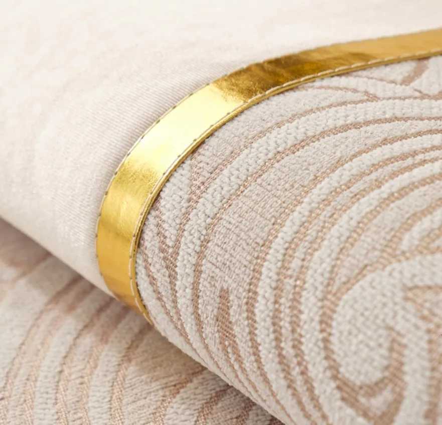 Luxury Cloud Pattern Sofa Towel Gold Edge Fashion Solid Color Thicken Chenille Sofa Cover Antislip Couch Covers for Living Room C251028