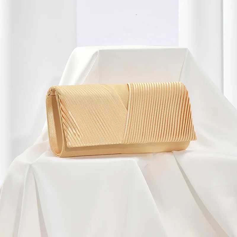 New pleated dinner bag Vintage banquet storage bag Beautiful gift bag for women for various festivals Wedding party evening bag H251027