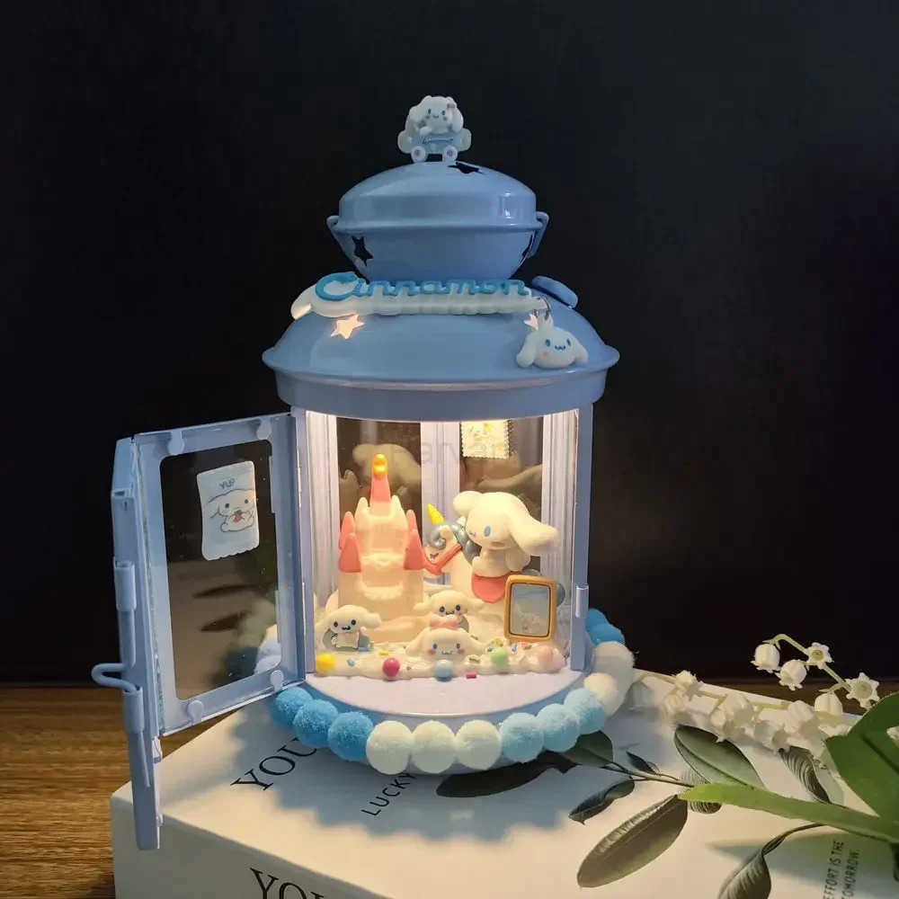 Sanrio Sanrio Kuromi Hello Kitty Diy Night Light Cinnamoroll Pochacco Children Birthday Gift My Melody Fur Ball Series Christmas Gift H251110