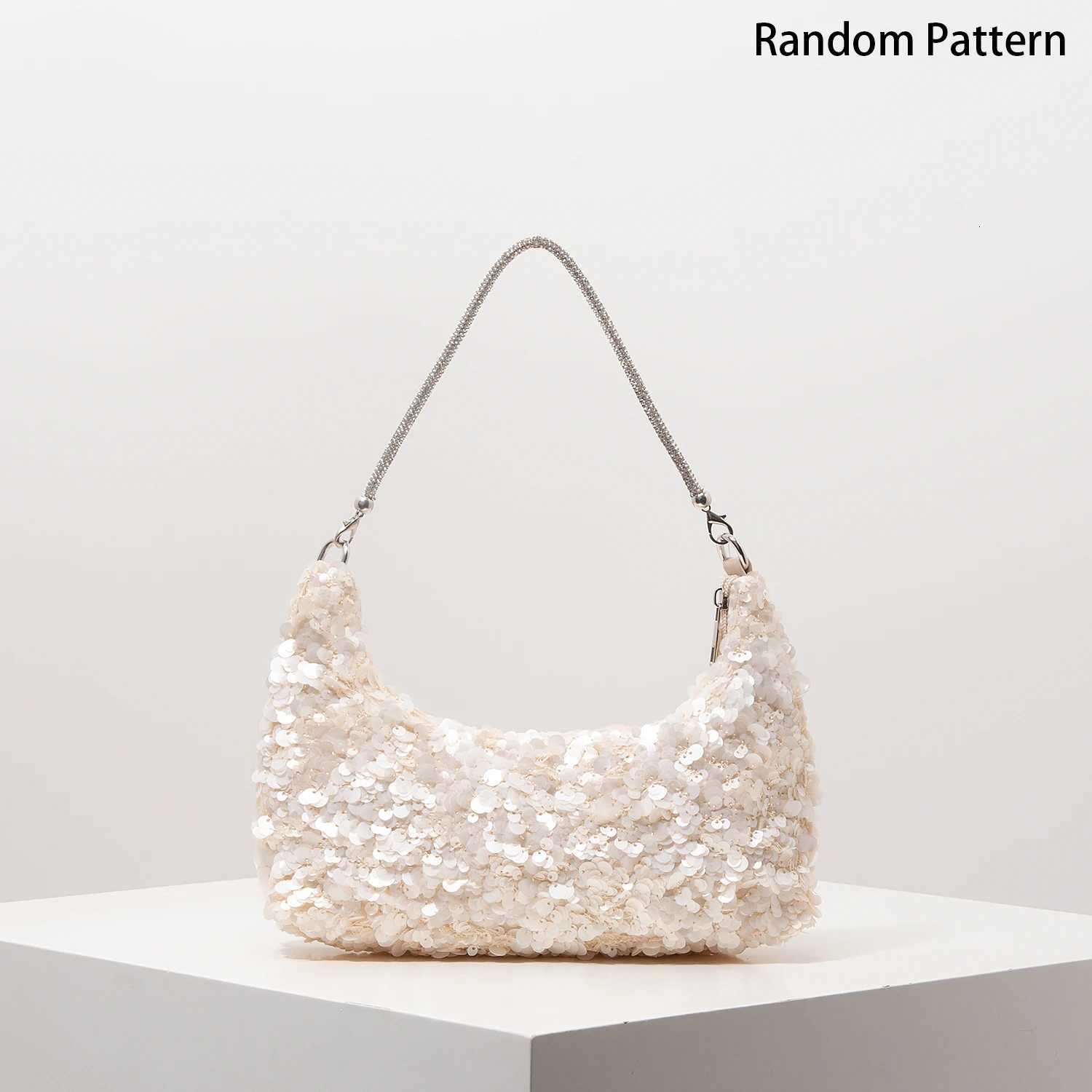 Sequin BagBridal PartyWomen Shoulder BagProm Dresses For WomenProm Accessories Bag For Women ElegantWedding ItemsW251028