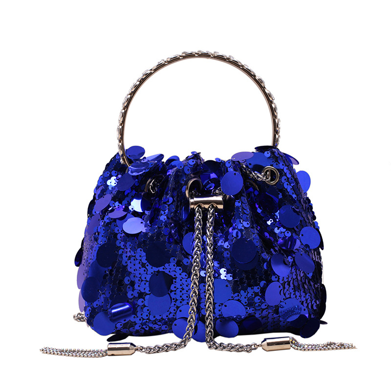 Sequin handbag for women 2025 new trendy fashionable and colorful evening bag versatile shoulder crossbody bag