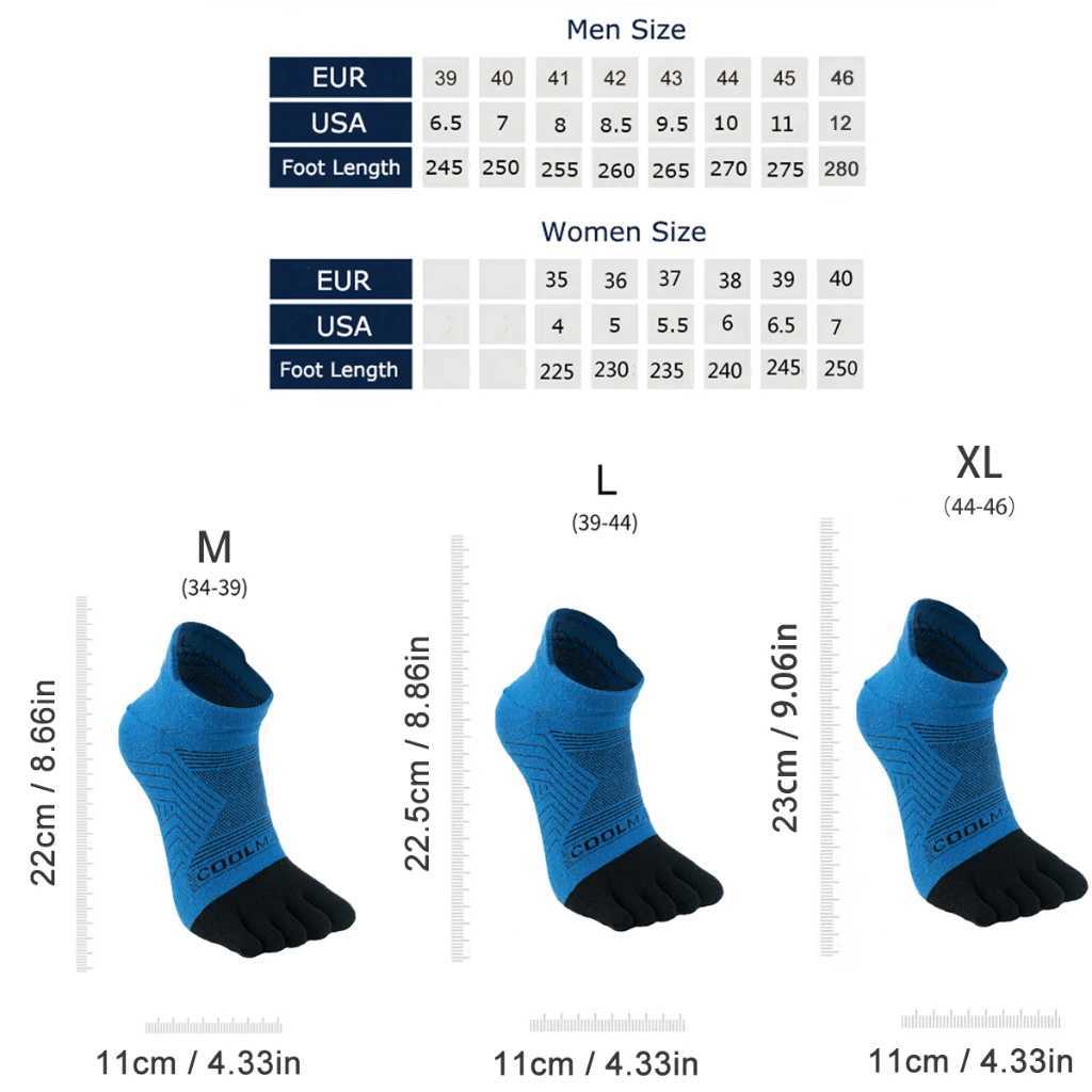 WRELS Five Finger Socks Ankle Socks Sports Breathable Sweatabsorben Comfortable Shaping Anti Friction No Show Socks With Toes J251028