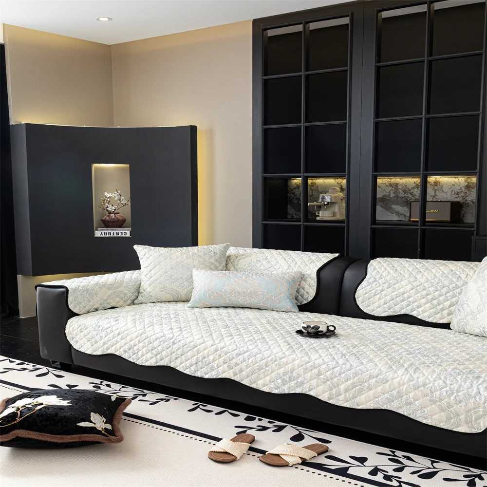 Sofa Cushion NonSlip Cover Luxury Sensation Living Room Decor Light Weight Elegant Sofa Pad Envelope C251028