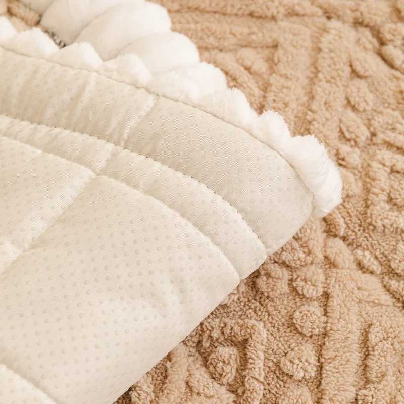 Thick Plush Sofa Cover Autumn Universal Anti Slip Couch Cushion Protector Warm Cream Style Sofa Couch Slipcovers for Living Room C251028