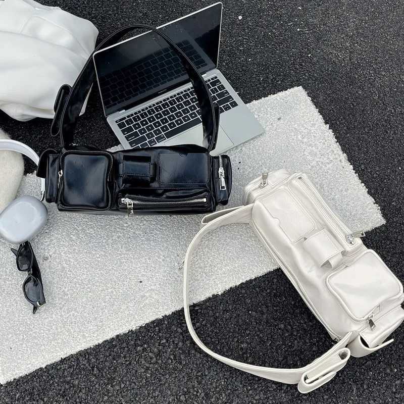 Simple PU Leather Branded Multifunction Crossbody Handbags and Purses Spring Womens Designer Shoulder Bag Ladies Travel BagW251028