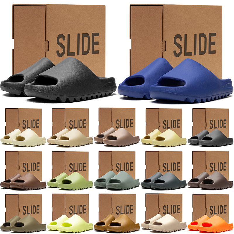 free shipping with box men women slippers designer slides mens stylish sandals black sliders summer beach slipper outdoor comfort sandal shoes
