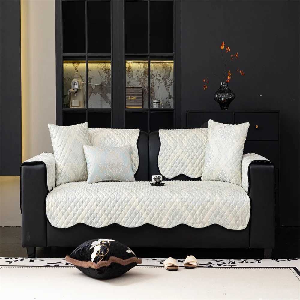 Sofa Cushion NonSlip Cover Luxury Sensation Living Room Decor Light Weight Elegant Sofa Pad Envelope C251028
