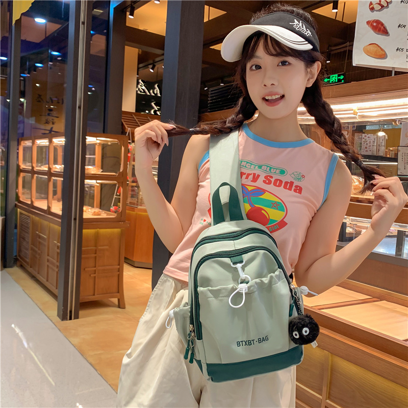 Unisex Single Shoulder College Student Fashion Commuter Crossbody 2025 New Travel Chest Casual Cycling Bag