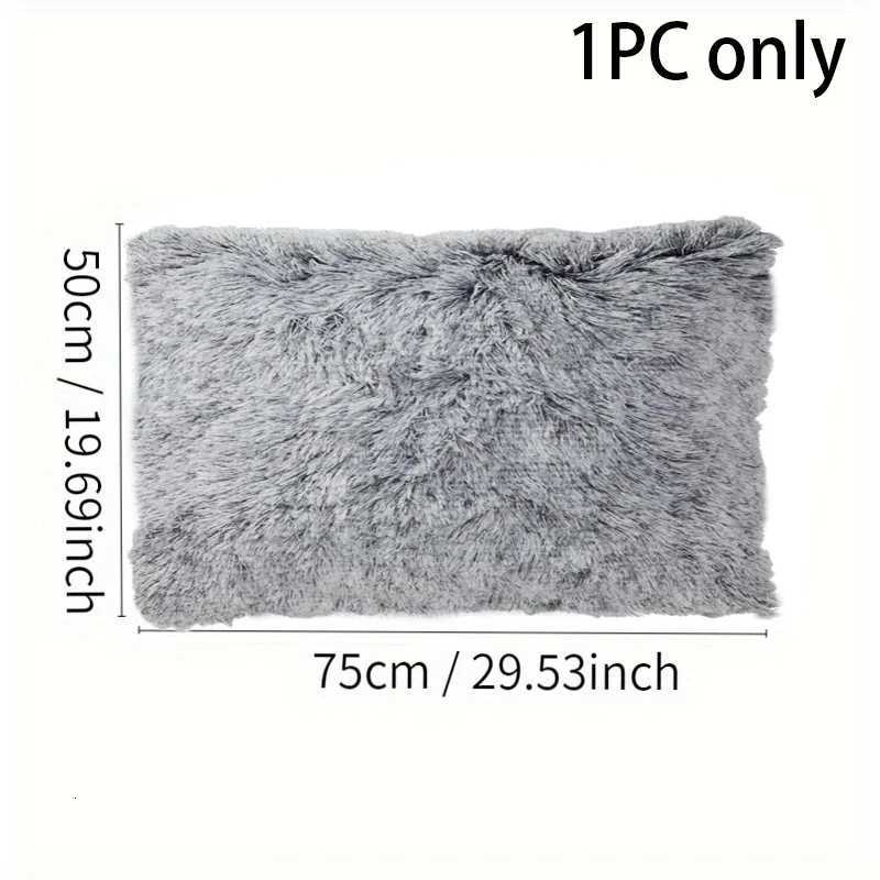 Pillow Case 1pc Faux Fur cases Velvet Super Soft and Cozy Wrinkle Fade Resistant with Zipper Closure Bed Cases C251028
