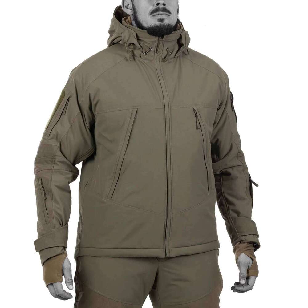 Men's Winter Tactical Cotton Jacket, Cycling Warm And Cold Resistant, Built-In Insulation