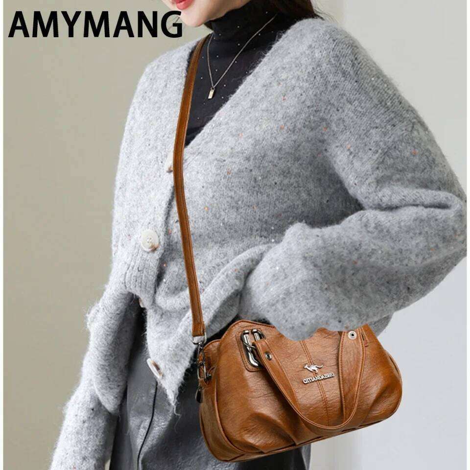 Designer Bags 3 Layers Large Capacity High Quality Designer Handbags Soft Leather Ladies Shoulder Crossbody Bag For Women Sac Hot Selling