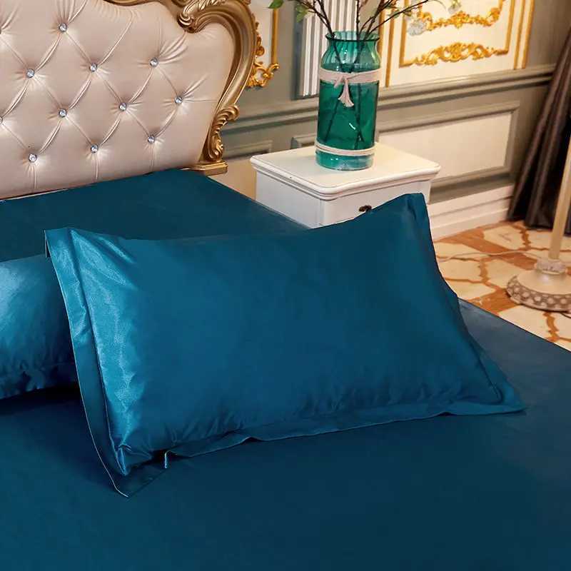 Pillow Case Natural Mulberry Silk case High Quty Envelope Case Solid Color Case Cover Bedding Cover 48x74cm C251028