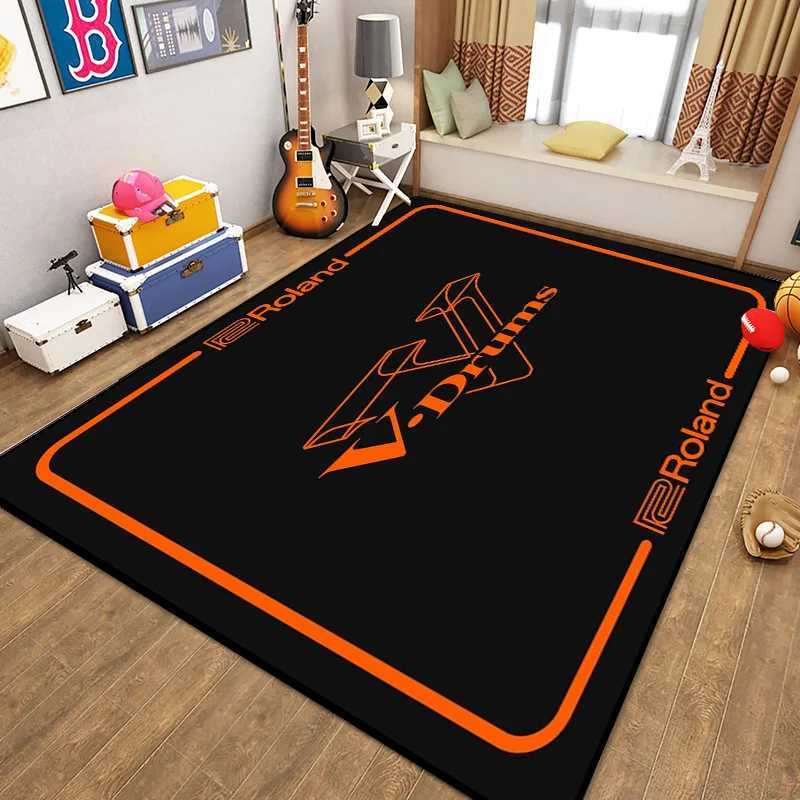 RRoland carpet Soundproof Drum Rugs Blanket Bass Drums Snare Electronic Jazz Musical Floor Mat Vintage Sound Absorbing StageW251028