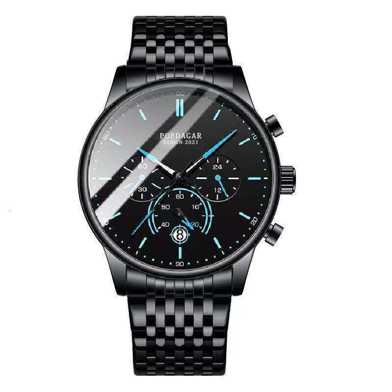 Bodaga New Multifunctional Men's Male Student Korean Version Ultra-thin Fashion Quartz Watch