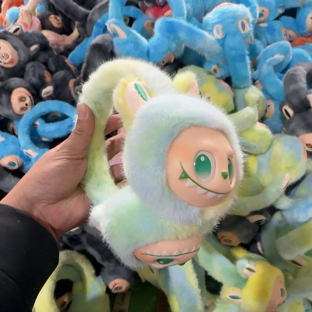 Kawaii Labubu Plush Earmuffs Ultra-Soft Monster Headband, Warm Winter Ear Protection, 10+ Candy Colors