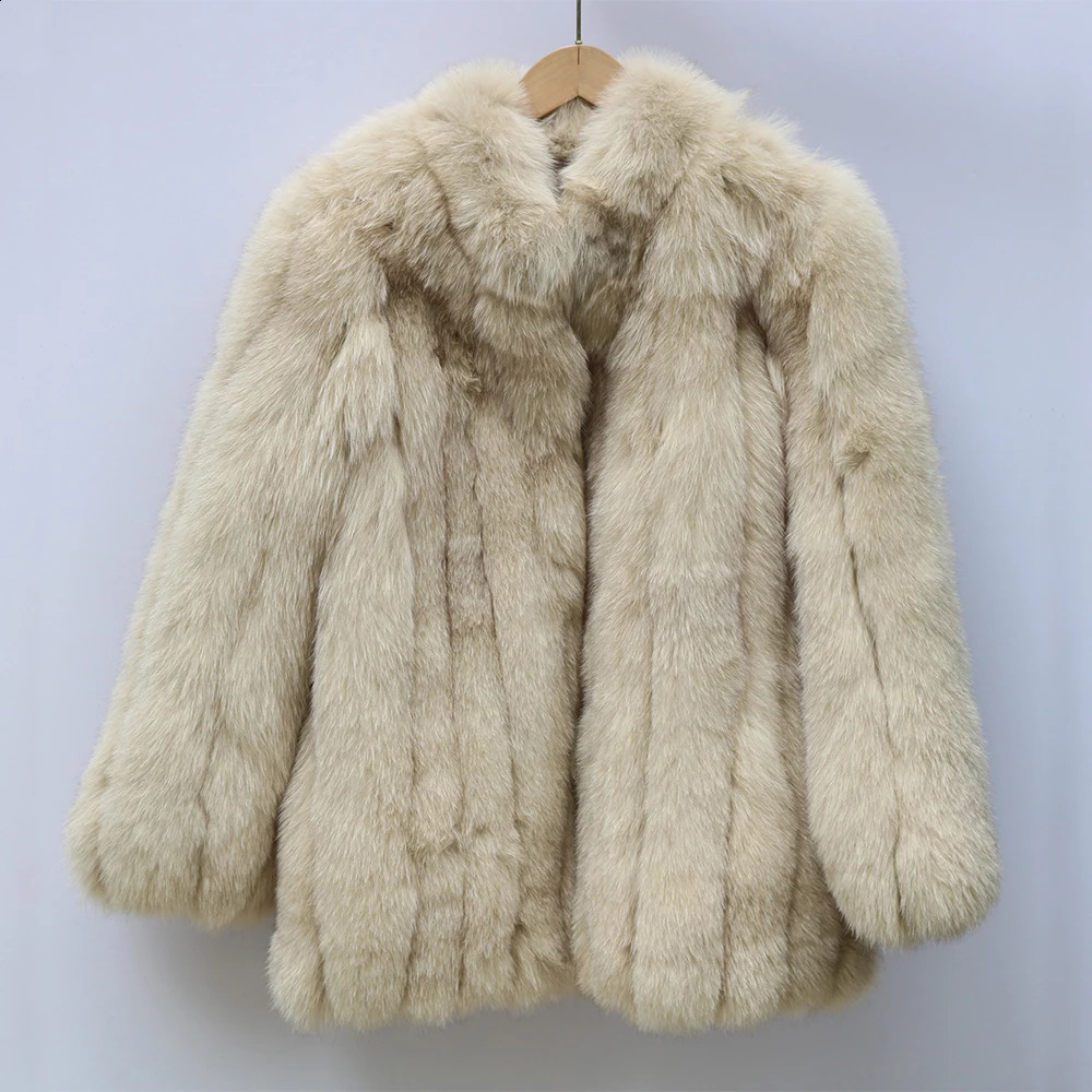 Real Fur Coats Women Natural Real Fur Jackets Winter Outerwear Women Fox Fur Coat High Quality Fur Clothes 251027