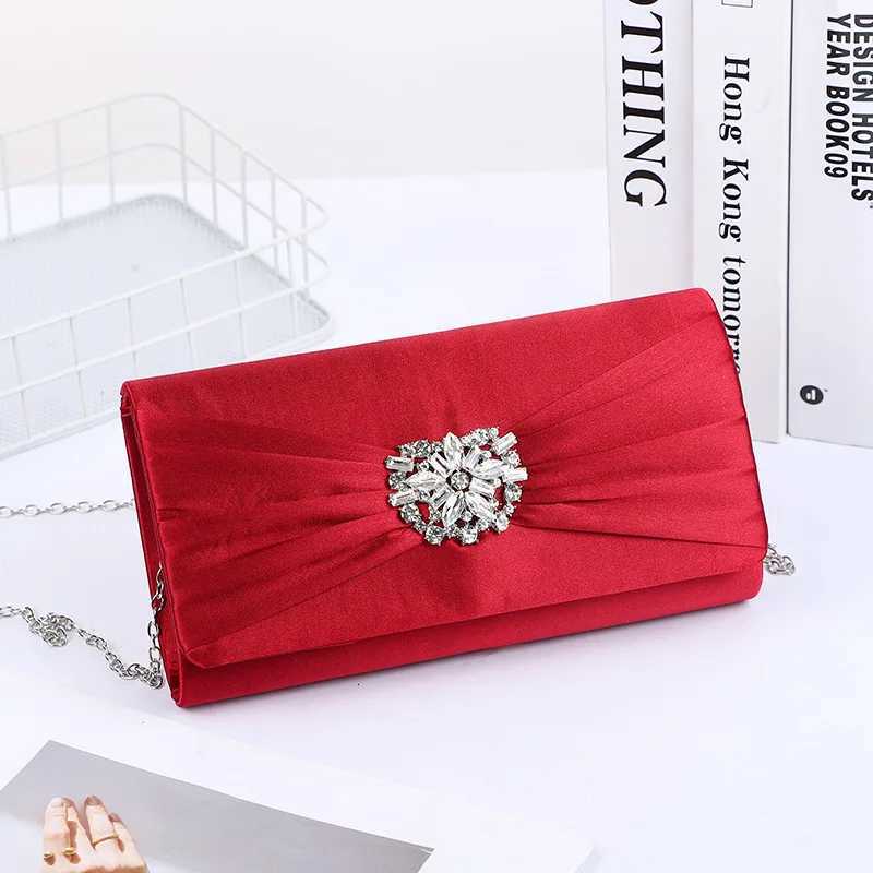 New socialite clutch bag Fashion sticker diamondevening bag Wedding party storage bag Bridal evening gown bag H251027