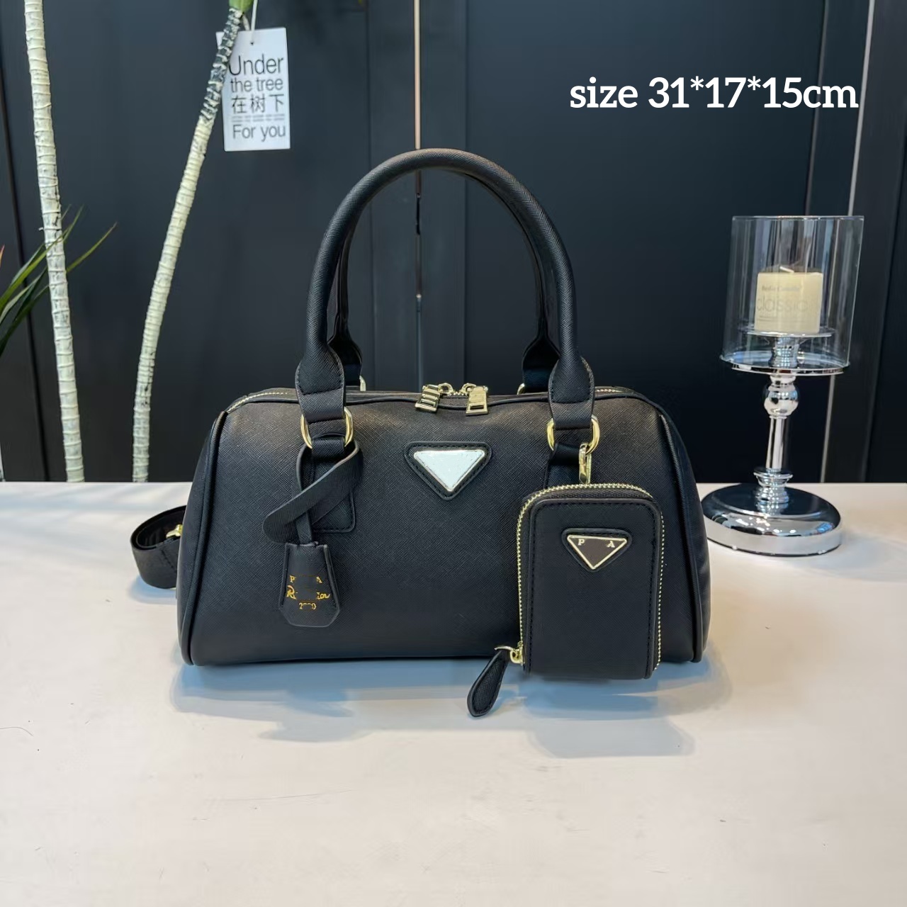 2025 Designer Boston bag fashionable women's handbag high-quality luxurious and large-capacity bag for women