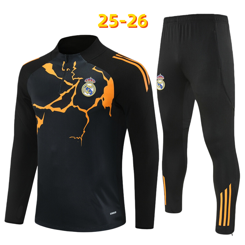 2025 26 Real chandal madrids Tracksuit soccer MBAPPE TRAINING 25 26 VINI JR BELLINGHAM men kid kit football Real madridtracksuits survetement Sportswear train