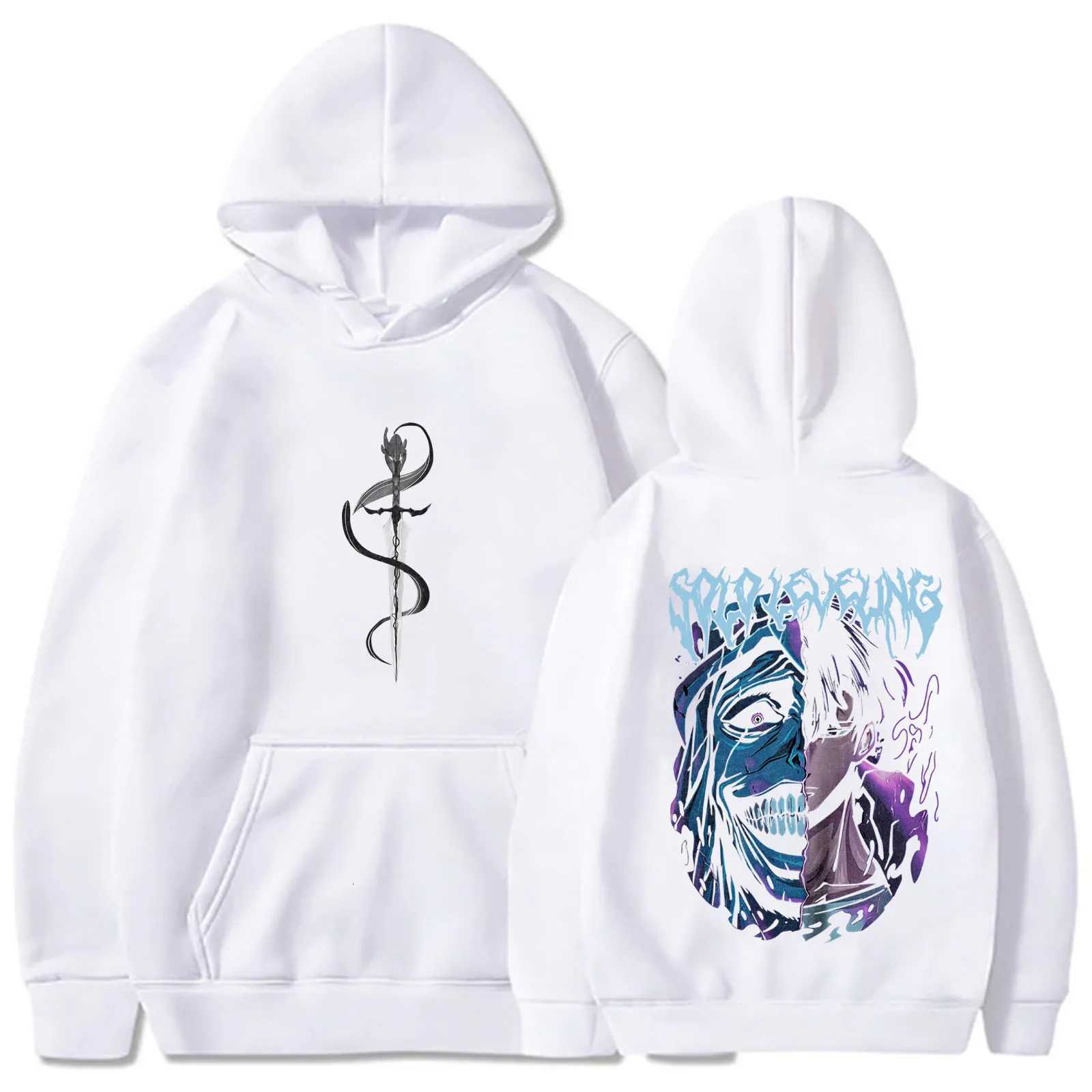 Solo Leveling Statue of God Hoodie Sung Jinwoo Hoodie Anime Graphic Tees Anime Sweatshirts Women Men Gift StreetwearXJ251028