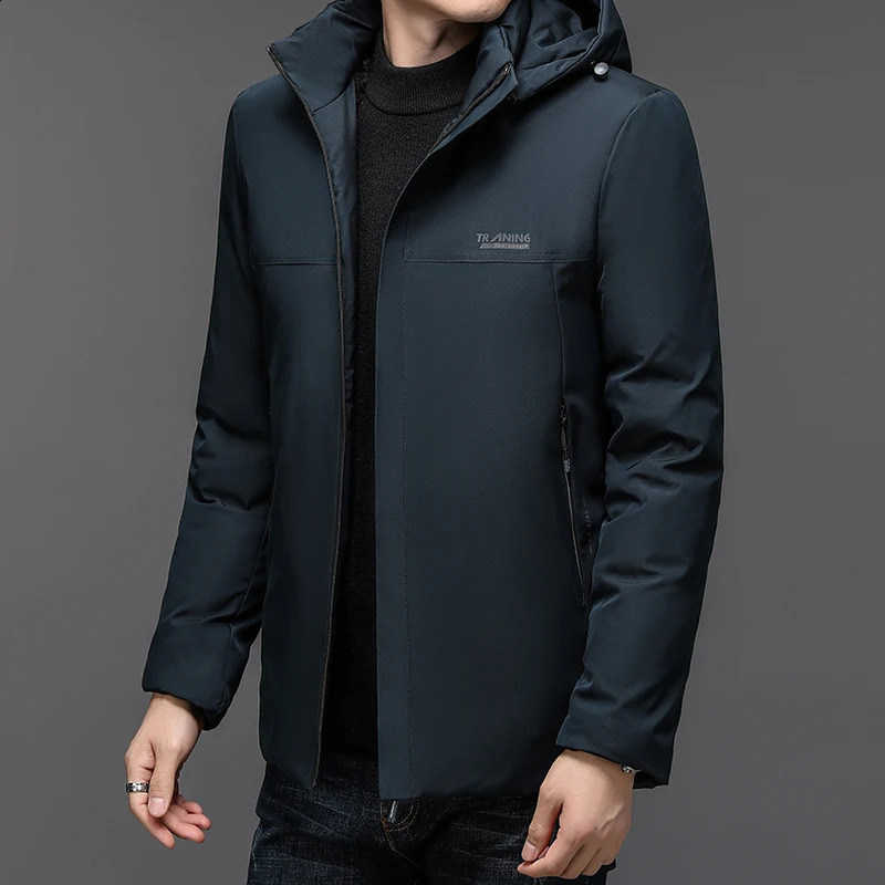 Men Casual Cottonpadded Jacket Windproof Warm Wear Resistant Fashion Highquality Fabric Crisp Comfortable Skin Friendly 251027