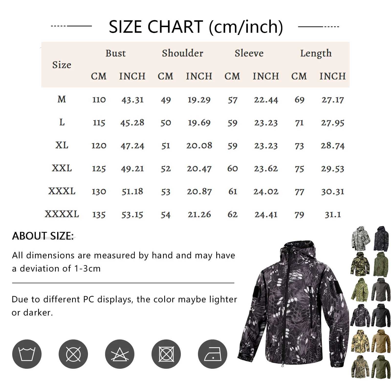 MenS Winter Softshell Hardshell Jackets MenS Fashion Trend Jackets Breathable Windproof Jackets Outdoor Sports Jackets Camping X2510281