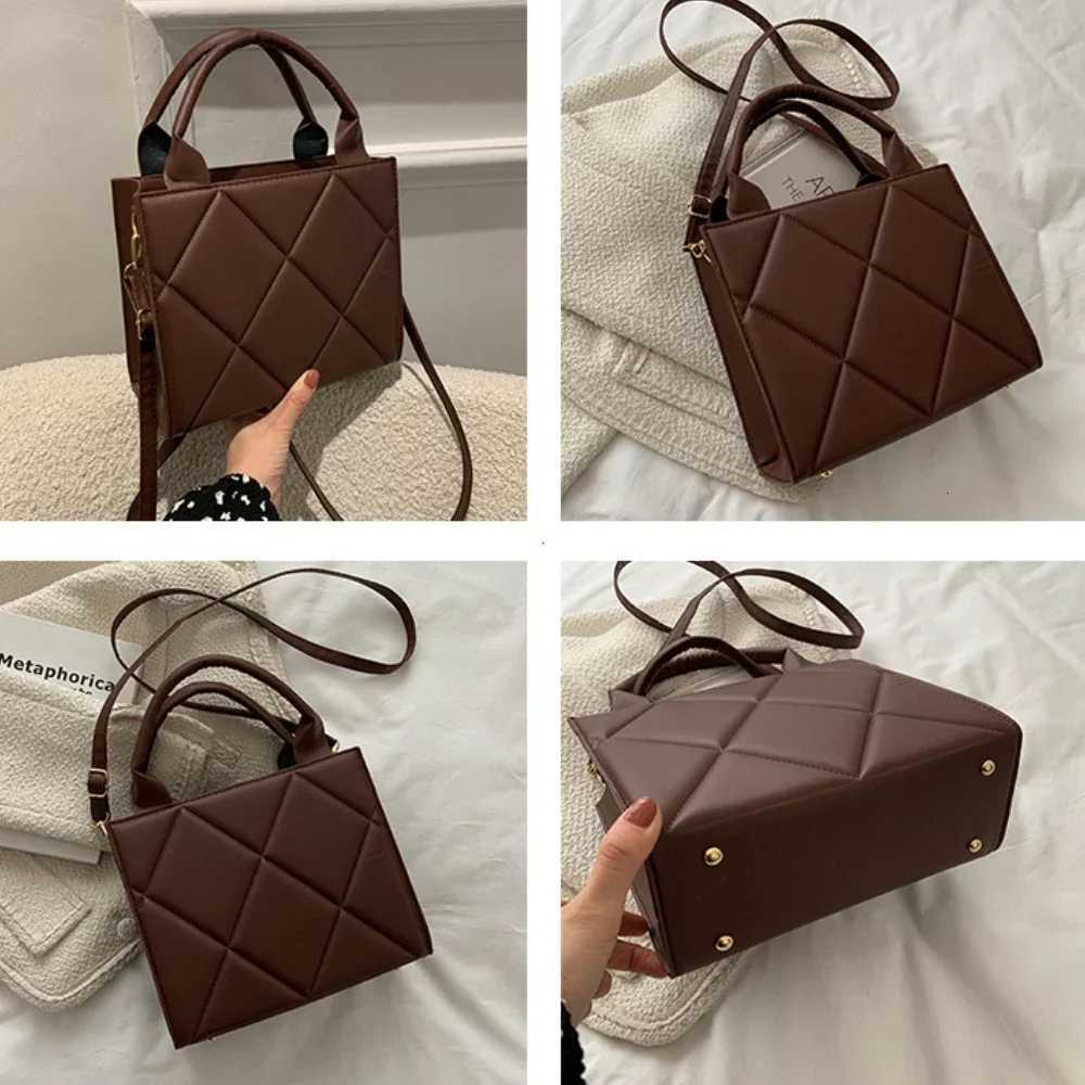 Casual Large Capacity Ladies Handbags Tophandle Bags Fashion Plaid Crossbody Shoulder Bags for Women Gift BolsosW251028