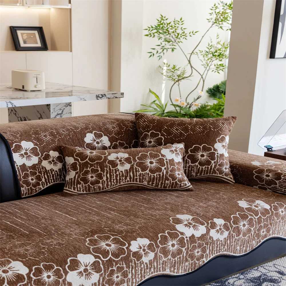 Sofa Cushion Light Luxury Four Seasons Universal NonSlip Cushion Modern AntiCat Scratch Cushion C251028