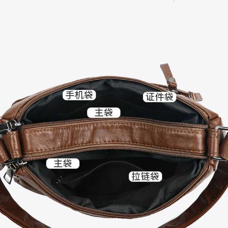 2025 New Ladies Soft Leather Bags High Quality Purses and Handbags Famous Designer Crossbody Shoulder Bag for Women Sac A MainW251028