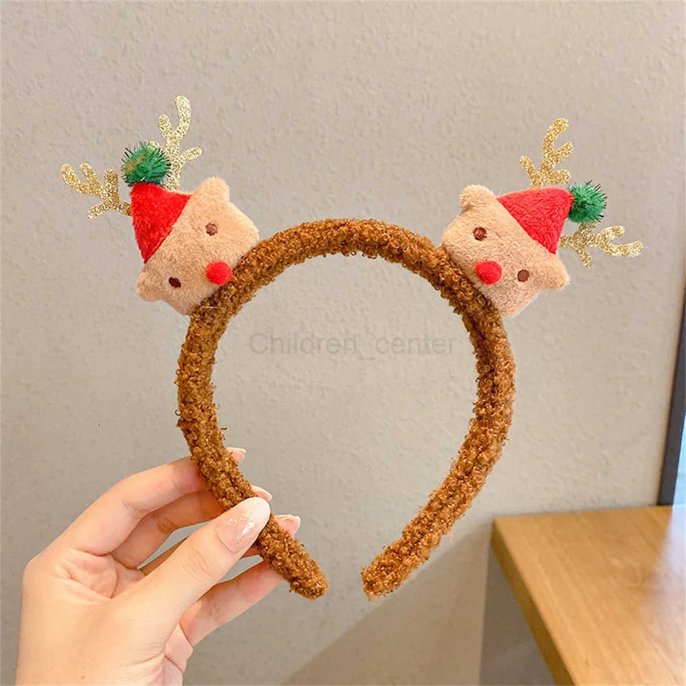 Disney Christmas Cute Snowman & Elk Holiday Themed Plush Headwear for Girls - Fall/Winter Seasonal Accessory designer H251119