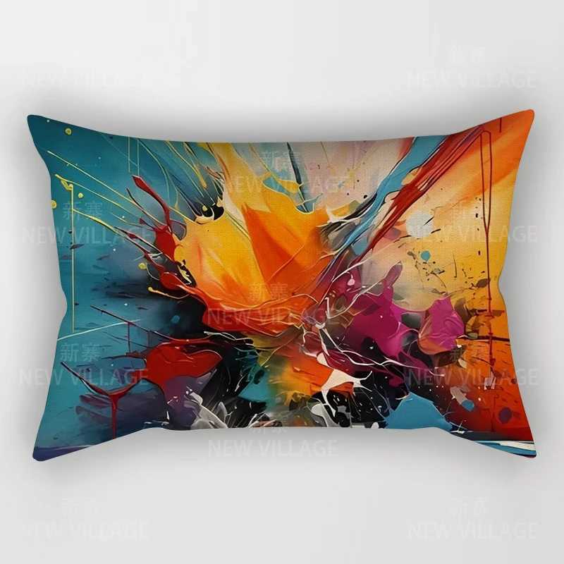 Pillow Case Modern Decorative Cushion for Home Living Room Decor Throw Cover 4874 30x50cm 40x60cm 50x70cm Abstract bedroom bed sofa C251028