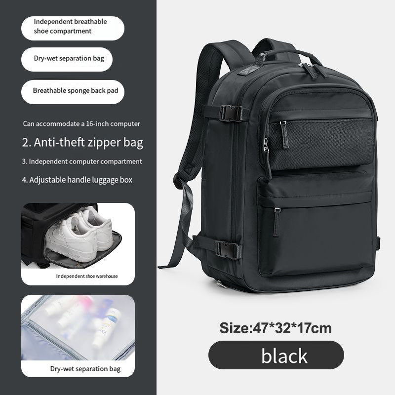 Ryanair Backpack Travel Cabin Airplane 40x20x25 Air Vacuum Compression Backpack Women Men Backpack Business Laptop Bag Handbag L250820