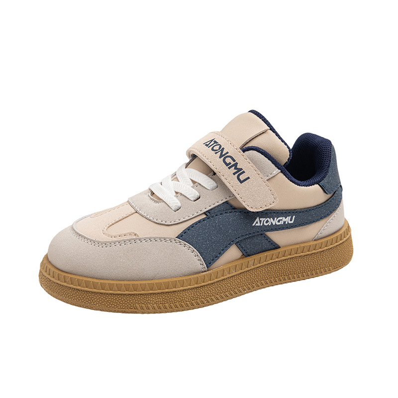 Fall Comfortable and Fashionable Sneakers Simple Velcro Kids Shoes Teen Kids Casual Shoes Lightweight2025