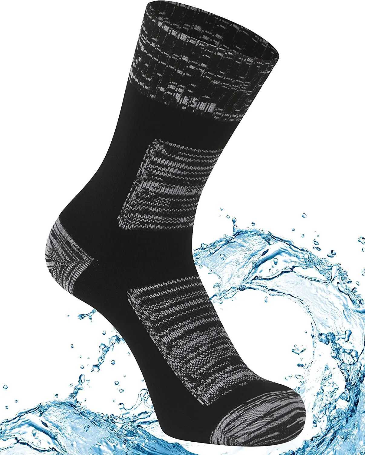 Randy Sun 100 Waterproof Breathable Socks Hiking Wading Trail Runing Skiing Cycling Crew Unisex Cushioned Outdoor Sports Socks J251028